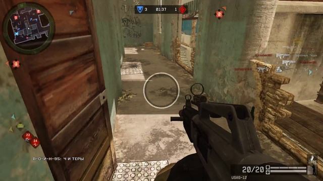 Warface кв .Белая.Гвардия. vs _____ДикаЯ_ОхотА подрыв,переулки