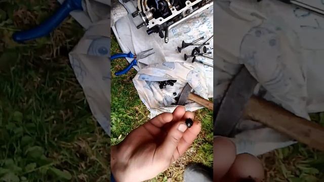 состояние масла съёмных колпачков двигателя