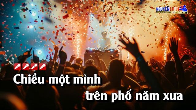 Karaoke Đêm Trăng Tình Yêu Tone Nam Remix