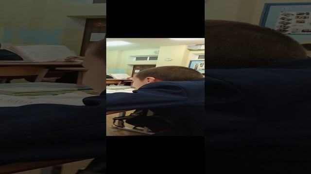 типичный я на уроке