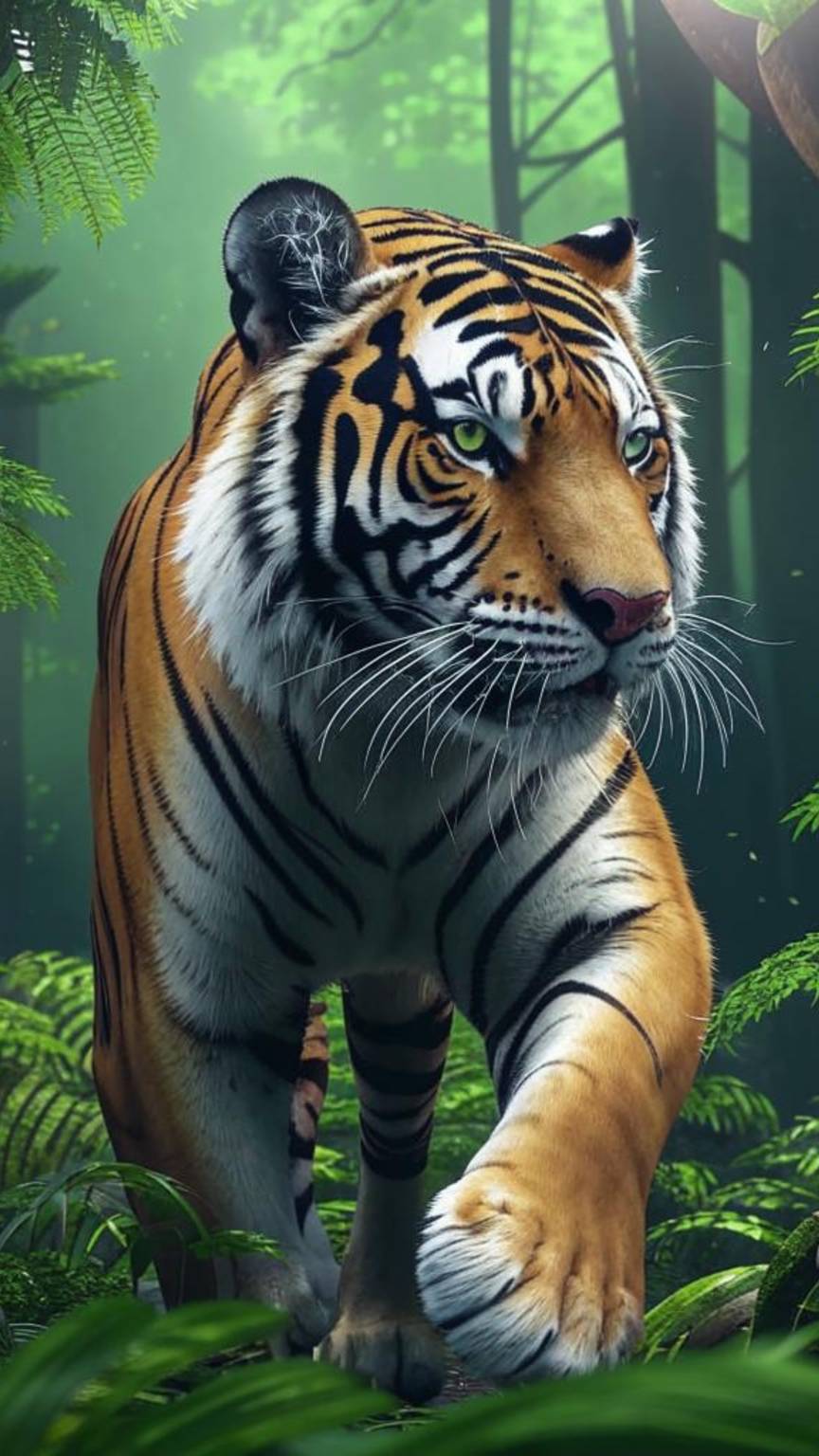 Тигр, как грозный царь лесов