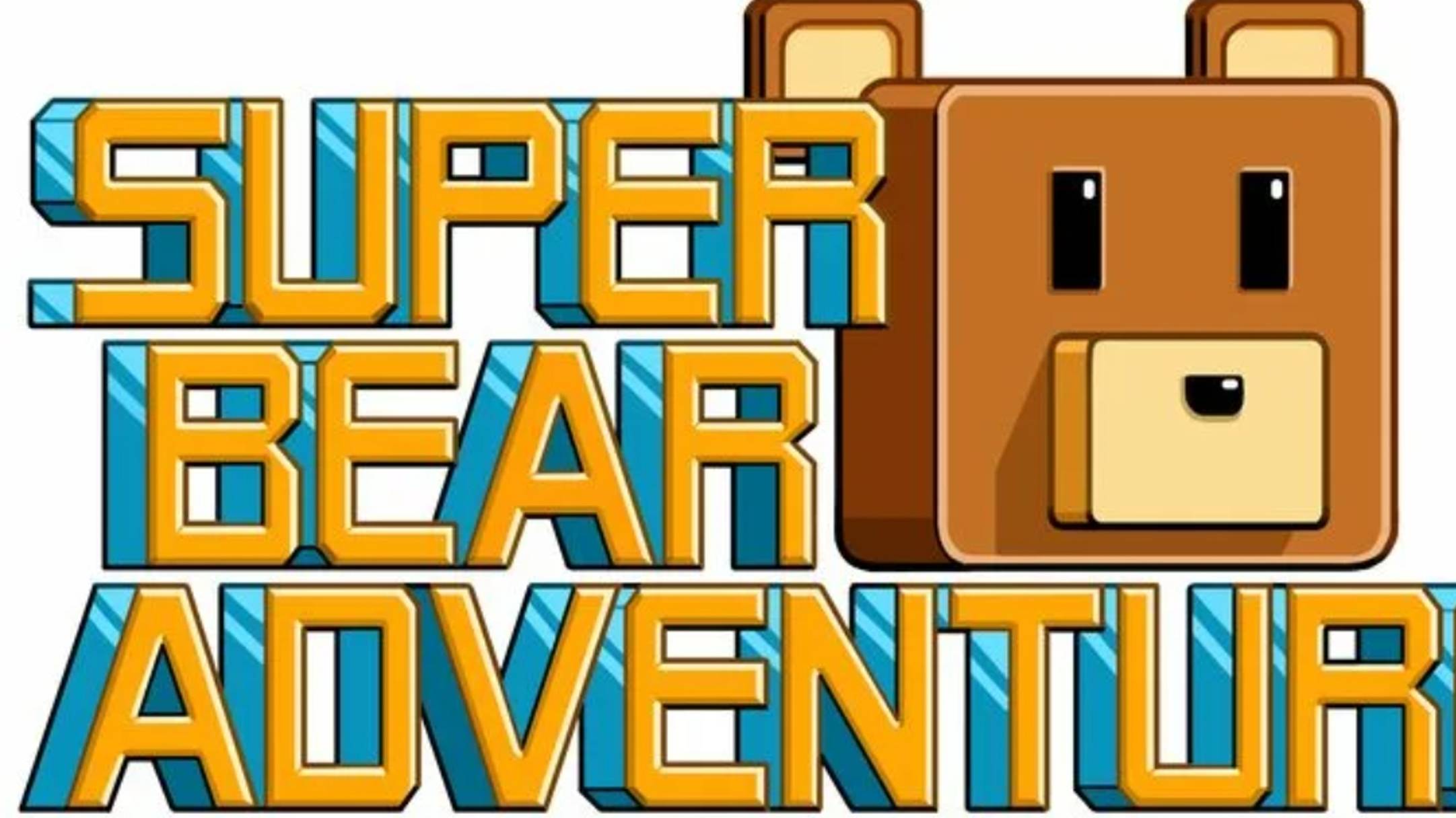 Проходим наводнение в бимотепской пустыне в игре super bear Adventure l