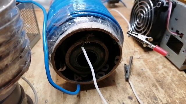 Работа магнитного поля от качера