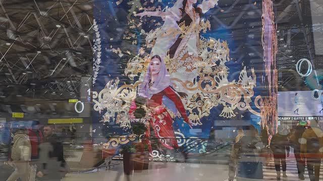Шереметьево утром 1 января 2024