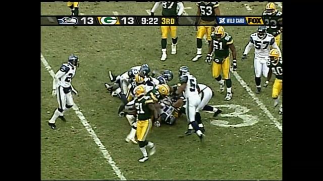 Seahawks vs Packers FULL NFC Wild Card Game! | 2003 NFL Season