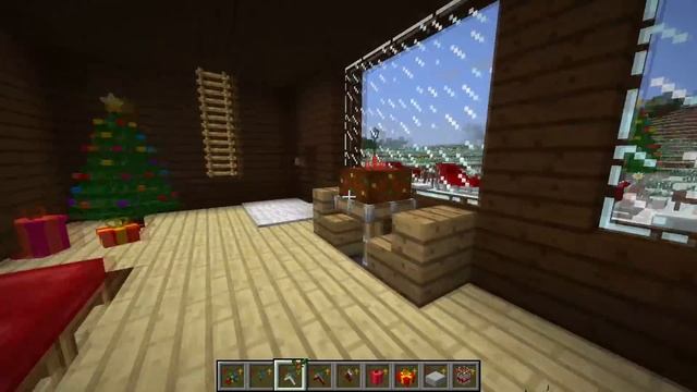 КАК УКРАСИТЬ СВОЙ ДОМ НА НОВЫЙ ГОД  В МАЙНКРАФТ | Риколит Minecraft