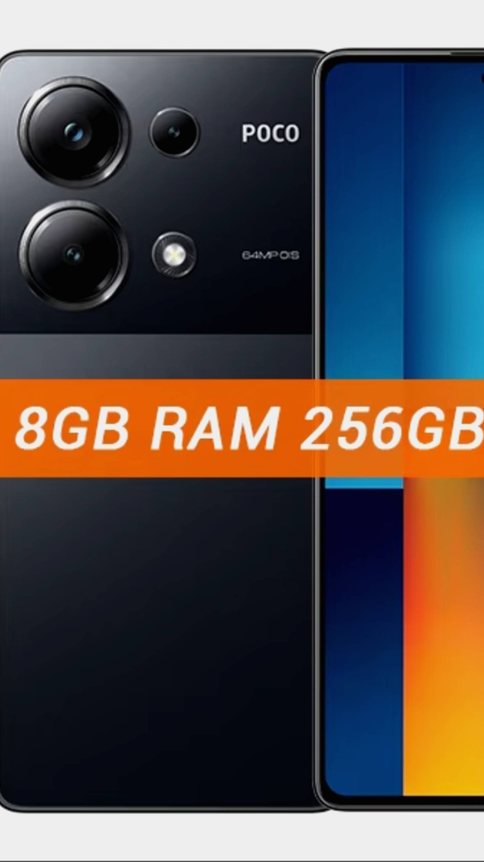 Распаковка телефона POCO M6 PRO 4G 8Гб RAM 256Гб ROM, первичные настройки, проверка камеры