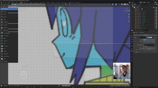 How to Model a Face!✨ Blender 3D Character Modeling Tutorial