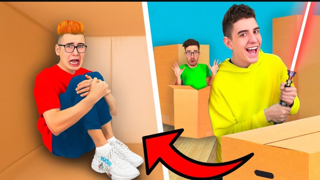 ЭКСТРЕМАЛЬНЫЕ ПРЯТКИ В КОРОБКАХ ЧЕЛЛЕНДЖ ! *3 Часть*