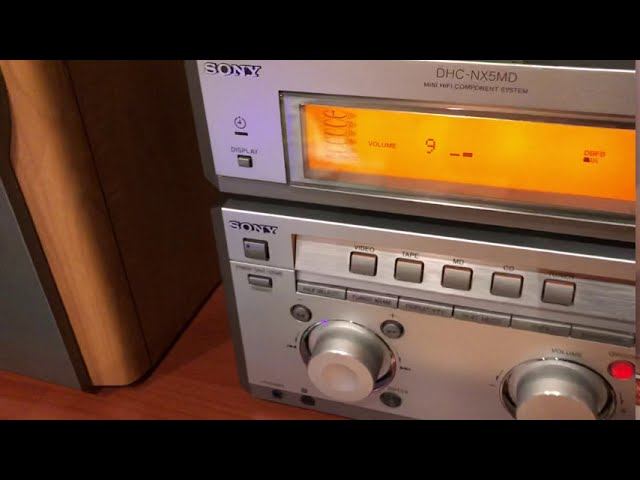 SONY DHC-NX5MD best system