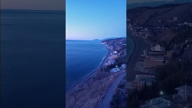 Крым. Первые морозы.