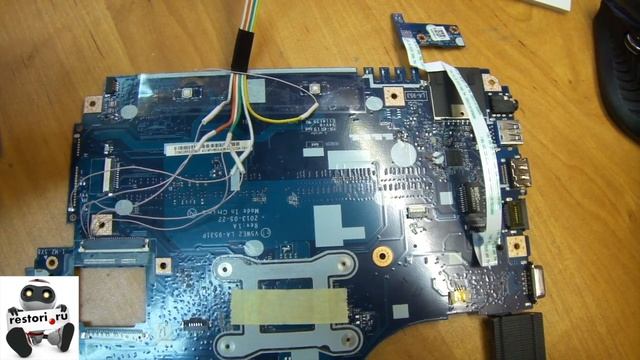 Restori.ru Прошивка мультиконтроллера ENE KB9012 программатором Postal 3