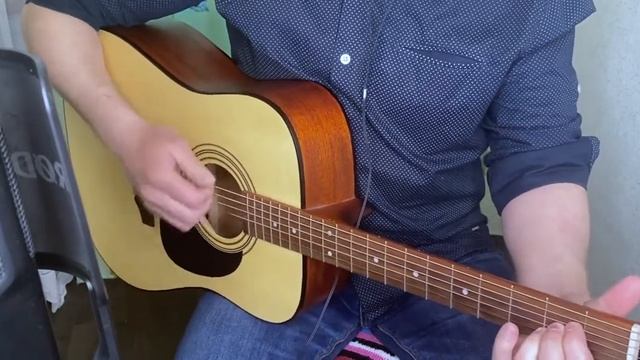 Limp Bizkit - Behind Blue Eyes, кавер песни на гитаре by mamontenok