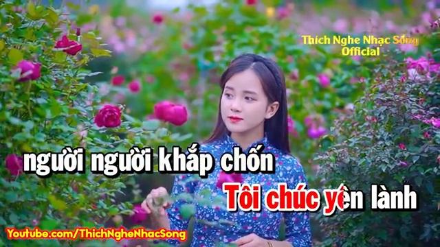 Karaoke - Liên Khúc Nhạc Xuân Remix Cực Bốc - Nhạc Sống Remix Karaoke