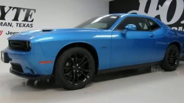 2016 Dodge Challenger Coupe R/T Blue New Car For Sale Durant OK