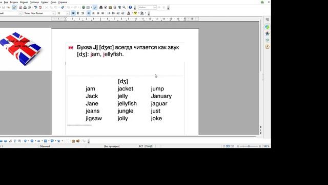 Урок 16. Правила чтения согласной буквы J.