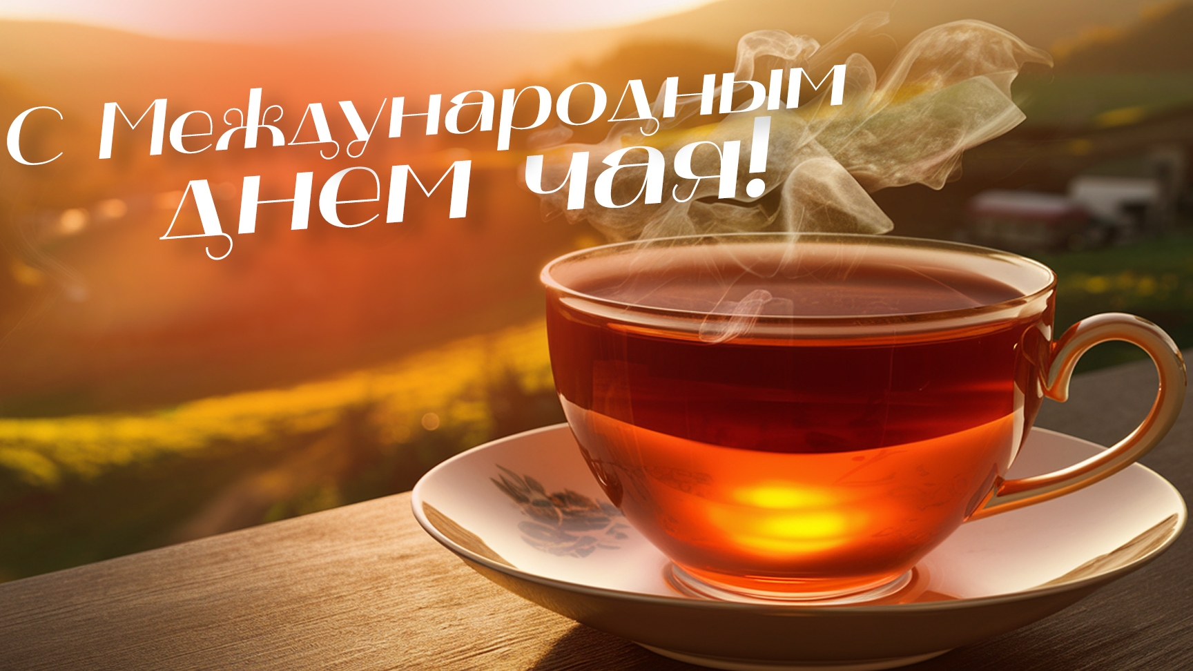 С международным днём чая!