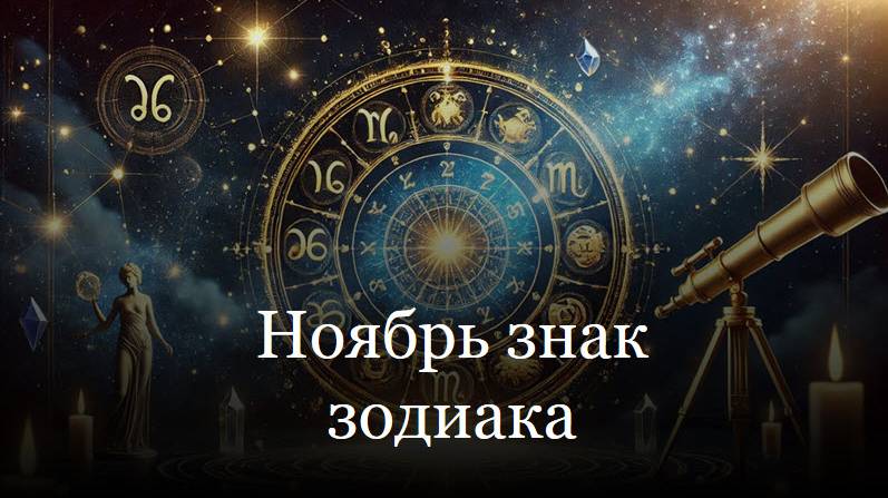 Ноябрь знак зодиака