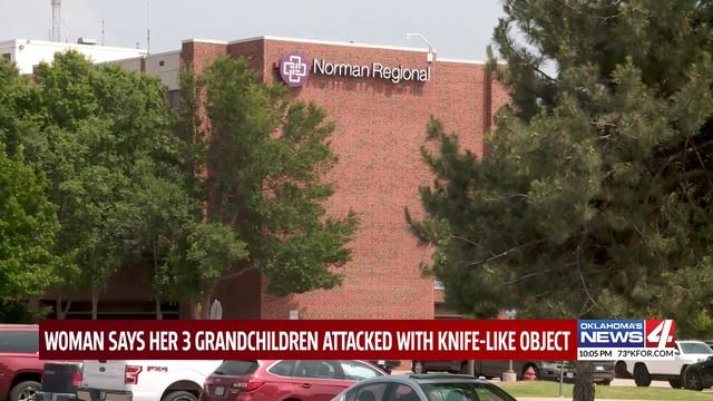 Grandma mad after 3 grandchildren attacked with blade at Mustang High School graduation