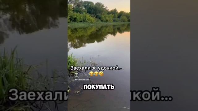 Купили удочку