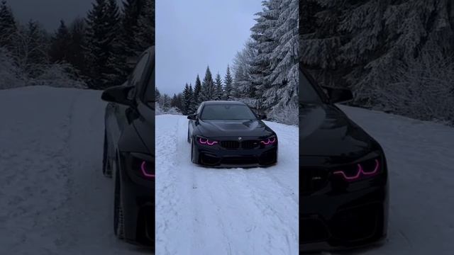 бмв зимой