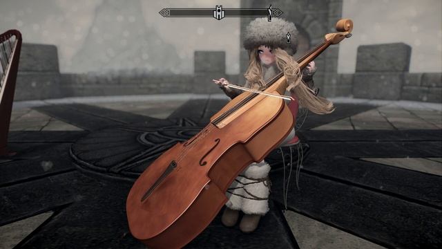 Skyrim cello (contrabass) for  LDA