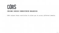 521. CORS and WebSockets