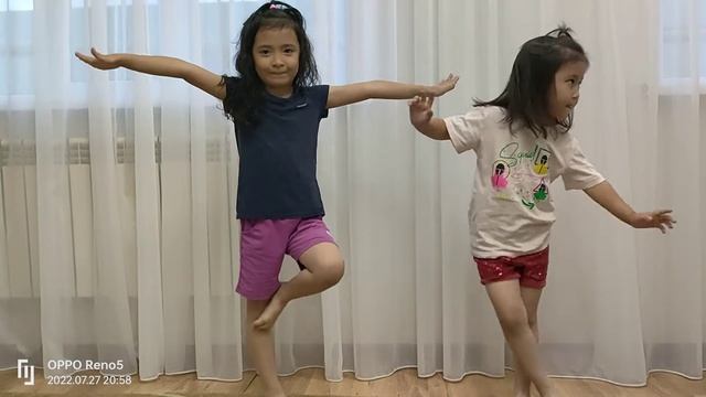 Кешкі сергіту сәті/Вечерняя разминка