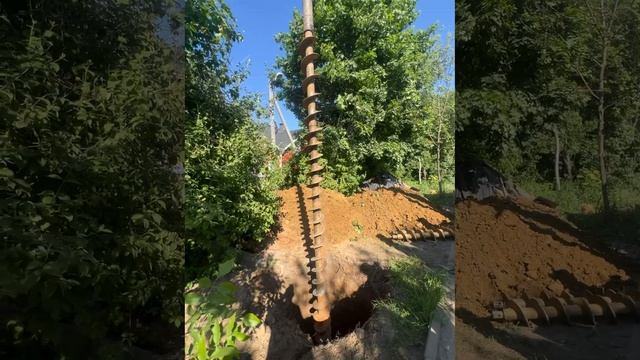 Бурение под установку для мачты двойного назначения. Услуги бурения тел. +7 (985) 185-77-77