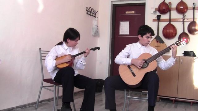 И.Тамарин Старинный гобелен Исполняет дуэт Богдановых ДШИ №2