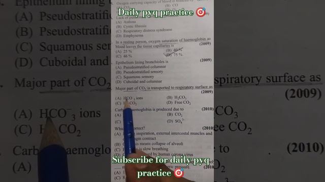 Breathing and exchange of gases class 11 #neet#biology#motivation#pyq#class11#mcq#study#100#doctor#