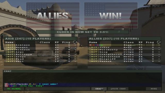 Wolfenstein: Enemy Territory - Stopwatch - Siwa Oasis