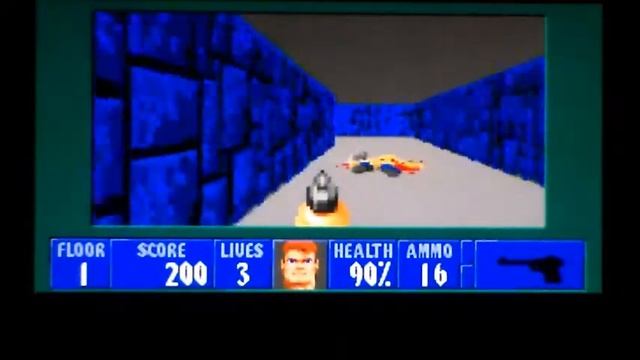 Wolfenstein 3D On Megadrive/Genesis