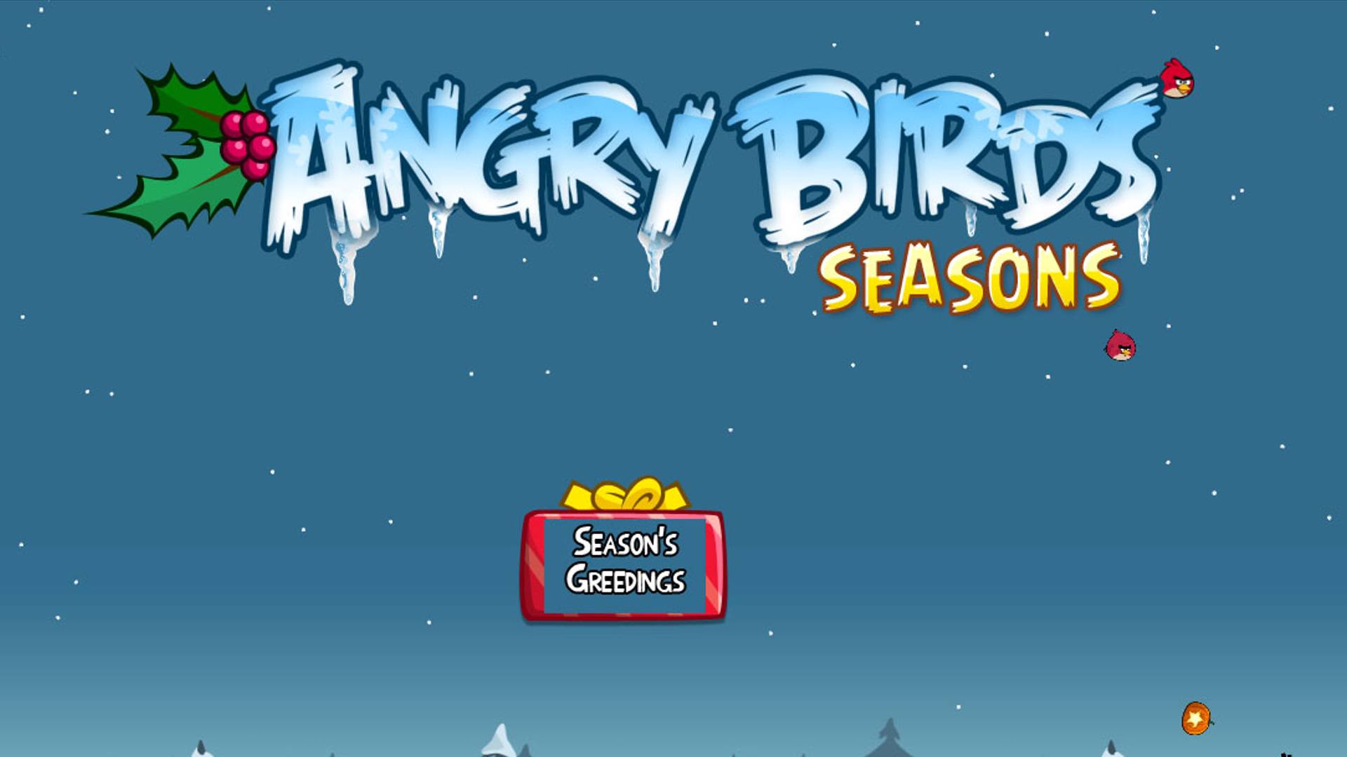 Angry Birds Seasons. Greedings (level 1-14) 3 stars Прохождение от SAFa