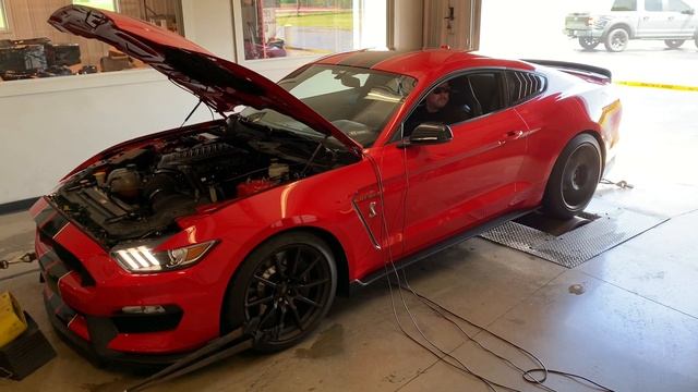 2018 MUSTANG GT350 WHIPPLE DYNO (Kooks & Cooling Mods) at Brenspeed 750 rwhp