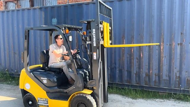 Японский вилочный погрузчик KOMATSU FG18T-21