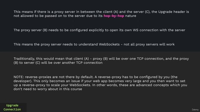 209. The Upgrade and Connection headers explained