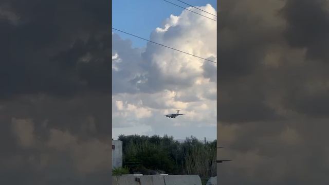 ИЛ-76 в небе над Сирией