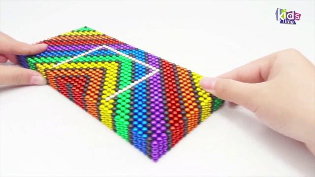 Магнитные шарики - Вилла Имеет Мостик Через Пруд С Рыбками  - Magnet Balls