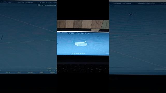 рабочая область blender