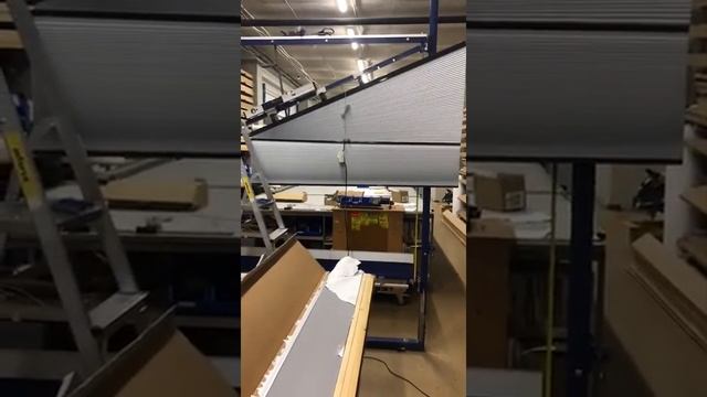 Электропривод для штор плиссе со скосом