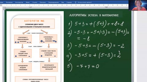 СЛОЖЕНИЕ ЧИСЕЛ С ОДИНАКОВЫМИ И РАЗНЫМИ ЗНАКАМИ. ПРИМЕРЫ.