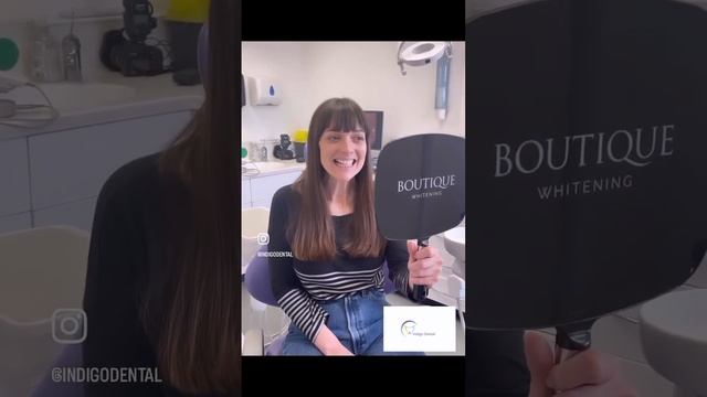 Smile reveal for Kirsty. Send us a WhatsApp on 07712500434 to discuss your smile makeover with us.
