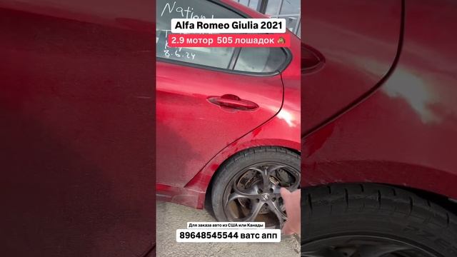 Выиграли Alfa Romeo Giulia 2021 года. Авто из Грузии! 15.12.24 #автоизгрузии #автоизамерики