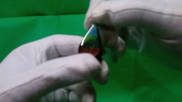 Кулон из дерева лайсвуд и эпоксидной смолы "Волшебный лес"
