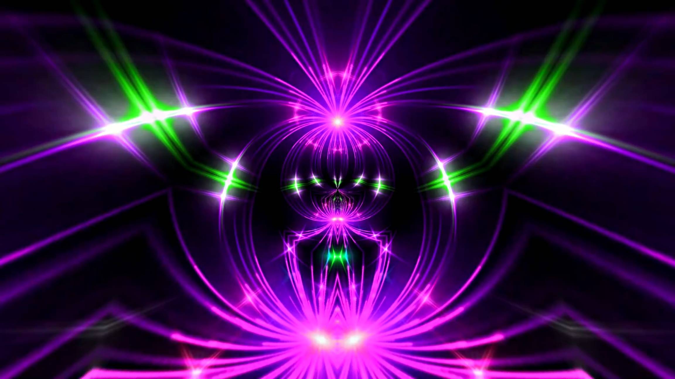 Футажи! Видеофон-футаж С Новым Годом! Огни Новогодней дискотеки 2 от Киностудии МКТ!