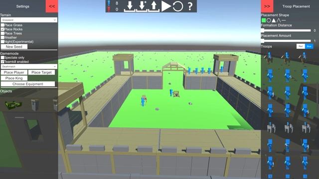 EPIC Castle Siege Defense, Santa ATTACKS - Ancient Warfare 2