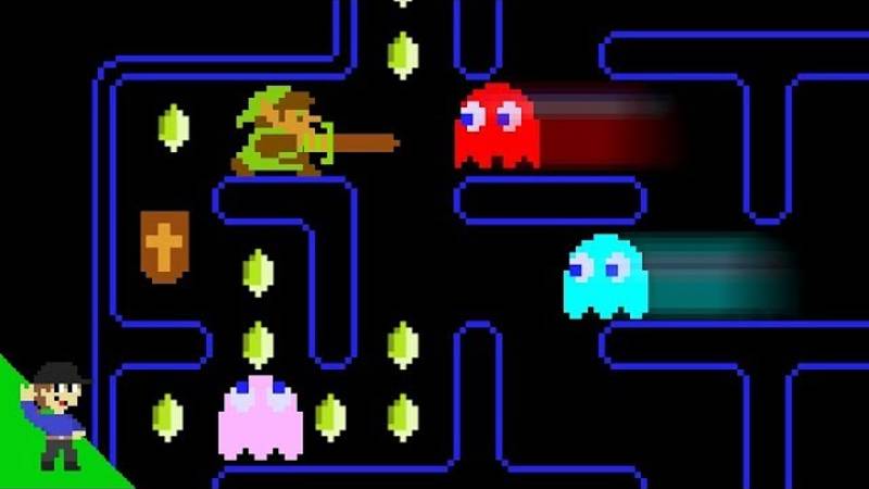 Повышение уровня: Если Link был бы Pacman