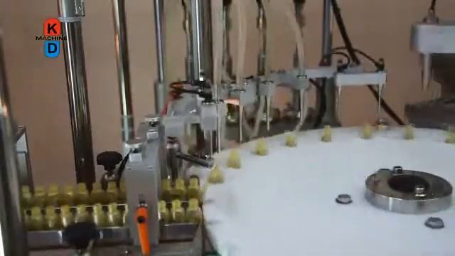 KDL-980 Eye Drop Filling Machine / 眼藥水充填內塞鎖蓋機 ( TAIWAN )