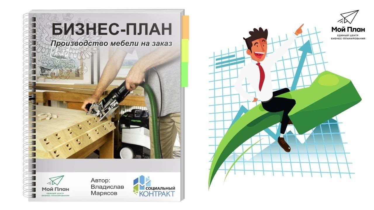 Бизнес-план для социального контракта. Ниша: Производство мебели. Уже в продаже!